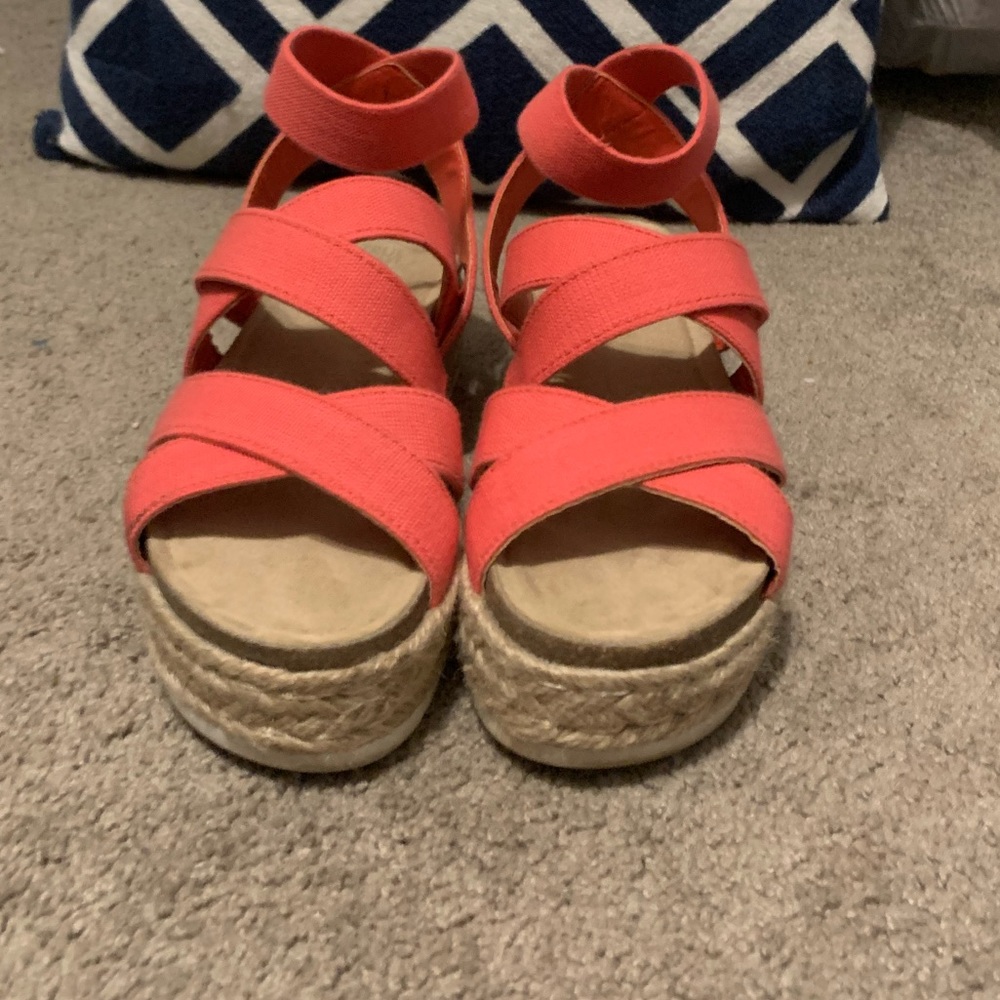 Strapy wedge sandals